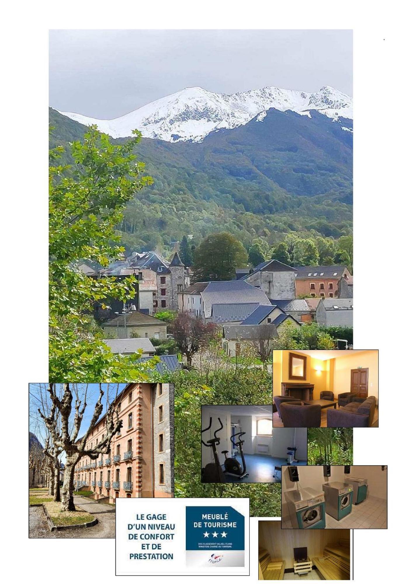 Résidence Grand Hôtel Appartement Standing Aulus-les-Bains Esterno foto